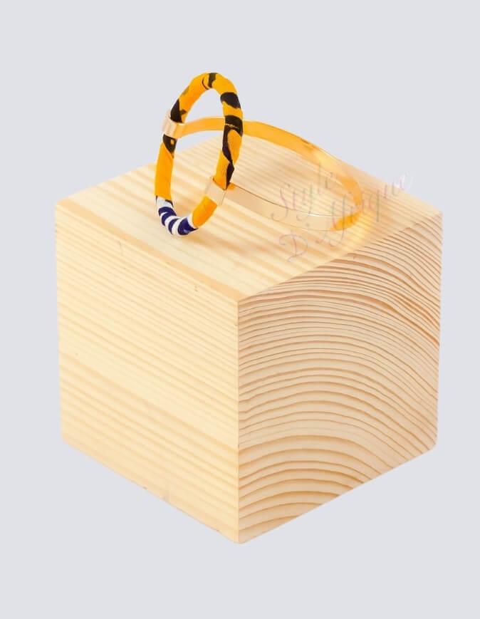 bracelet manchette wax rond